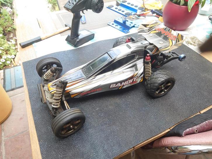 Traxxas Bandit VXL Brushless 2WD Buggy 1/10, Hobby en Vrije tijd, Modelbouw | Radiografisch | Auto's, Zo goed als nieuw, Auto offroad