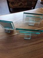 glazen fotolijstjes/fotolijsten. fotolijsten glas, Ophalen of Verzenden, Nieuw