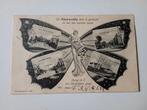 Nieuwolda Jugendstilkaart Vlinderkaart 1906, Verzamelen, Ophalen of Verzenden, Voor 1920, Gelopen, Groningen