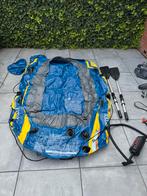 Intex opblaasboot challenger incl motor en accu, Ophalen, Gebruikt