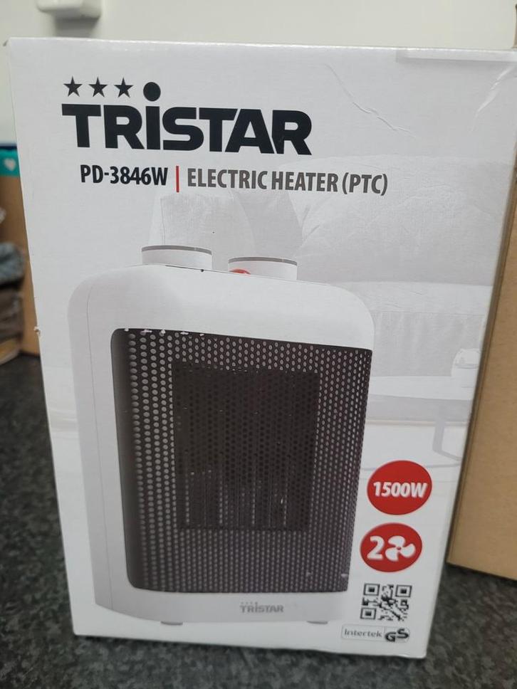 Tristar Elektrische Kachel - PD-3846W, Huis en Inrichting, Kachels, Ophalen of Verzenden