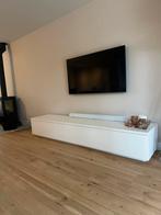 Tv meubel, Ophalen, Gebruikt, Japandi, wit, rust, 200 cm of meer
