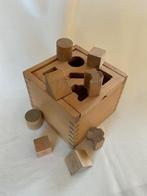 Houten blokkendoos, Kinderen en Baby's, Speelgoed | Houten speelgoed, Ophalen of Verzenden, Gebruikt, Overige typen