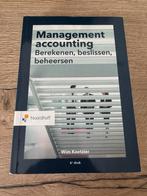 Management accounting: berekenen, beslissen, beheersen, Ophalen of Verzenden, Zo goed als nieuw, HBO, Wim Koetzier