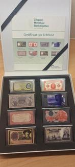 Zilveren miniatuur bankbiljetten, Ophalen of Verzenden, 10 gulden