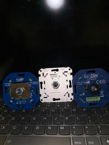 EcoDim & Handson LED Dimmers - 3 stuks beschikbaar voor biedingen