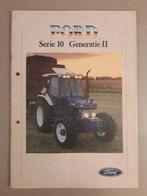 Tractor folder Ford Serie 10 Generatie II, Boeken, Catalogussen en Folders, Folder, Ophalen of Verzenden, Zo goed als nieuw