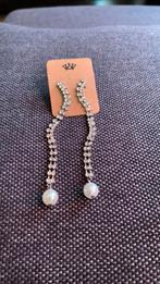 Earrings strass and pearl, Overige materialen, Hangers, Nieuw, Ophalen of Verzenden