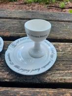 2 x eierdop Riviera maison, Huis en Inrichting, Ophalen of Verzenden, Zo goed als nieuw, Glas, Overige stijlen