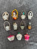 Oude glazen kerstballen. Mandjes te koop per stuk, Diversen, Kerst, Ophalen of Verzenden, Zo goed als nieuw