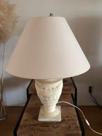 Lamp tafellamp beige, Stof, Ophalen of Verzenden, Zo goed als nieuw, 50 tot 75 cm