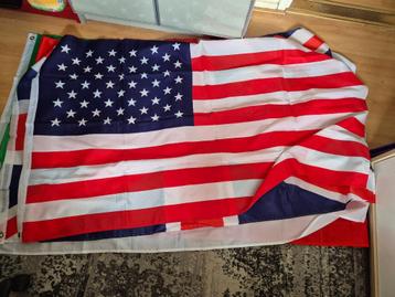 Amerika vlag - 140 x 90 cm  beschikbaar voor biedingen