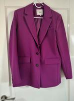 Blazer met schoudervulling, Paars, Nieuw, Ophalen of Verzenden, Jasje