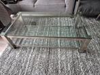 Salontafel, Huis en Inrichting, Tafels | Salontafels, Gebruikt, 100 tot 150 cm, Minder dan 50 cm, Rechthoekig