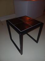 Leuk tafeltje, 45 tot 60 cm, Minder dan 55 cm, Gebruikt, Metaal of Aluminium