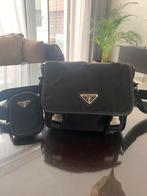 Prada nektas/ messenger bag, Ophalen of Verzenden, Gebruikt, Zwart, Overige merken