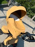 Stokke Xplory X – Golden Yellow | Incl. alle accessoires, Zo goed als nieuw, Verstelbare duwstang, Ophalen, Kinderwagen