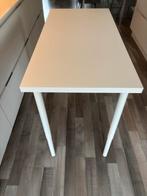 Verstelbaar Tafel Bureau - Zo Goed Als Nieuw!, Huis en Inrichting, Tafels | Eettafels, Ophalen, Kunststof, 100 tot 150 cm, Tot twee personen