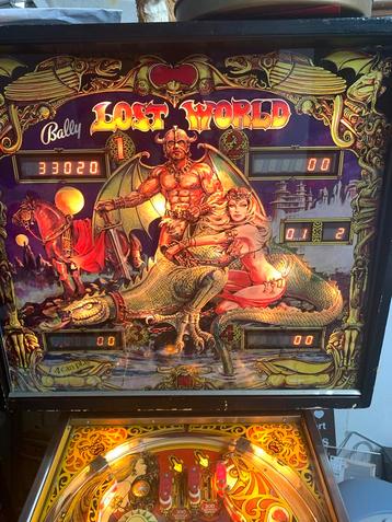 Bally Lost World Flipperkast beschikbaar voor biedingen