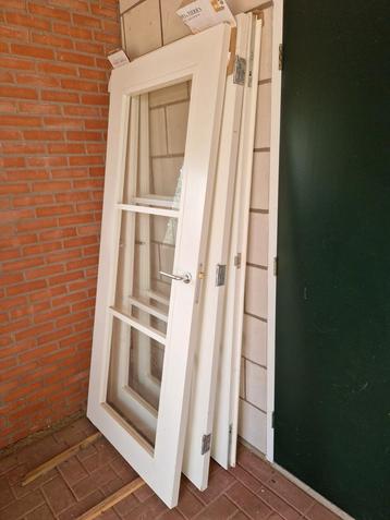 3 witte Svedex binnendeuren (CN04 | Connect) met glas beschikbaar voor biedingen