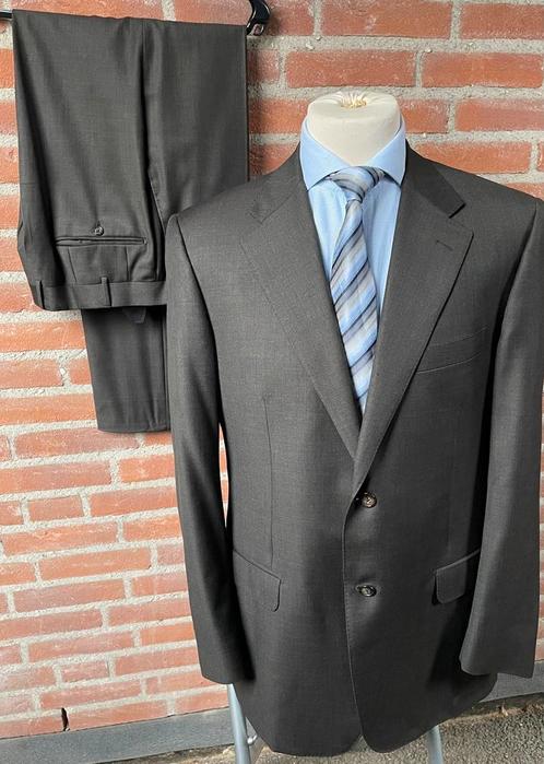 Corneliani pak 100% Virginwol Super 110’S mt 54, Kleding | Heren, Kostuums en Colberts, Gedragen, Maat 52/54 (L), Bruin, Verzenden