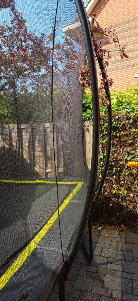 Exit silhouette trampoline 305x214 met nieuwe rand., Kinderen en Baby's, Speelgoed | Buiten | Trampolines, Ophalen