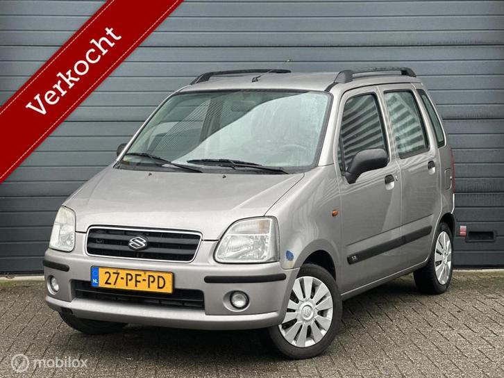 Suzuki Wagon R+ 1.3 GLX Automaat | NW APK |, Auto's, Suzuki, Bedrijf, Wagon R+, ABS, Airbags, Alarm, Centrale vergrendeling, Dakrails