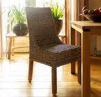 eetkamerstoel Astrid Kobo Grey Rotan  grijs, Huis en Inrichting, Stoelen, Nieuw, Riet of Rotan, Ophalen of Verzenden, Sfeervol wonen