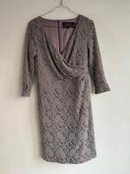 addy van den krommenacker jurk maat 36 lila grijs, Verzenden, Zo goed als nieuw, Knielengte, Addy van den krommenacker