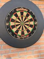 Dartbord + ring en pijlen, Sport en Fitness, Darts, Ophalen of Verzenden, Gebruikt, Dartbord, Soft tip