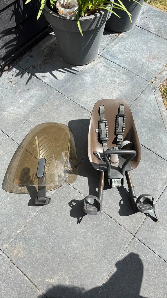 Irban IKI fietsstoeltje, Fietsen en Brommers, Fietsaccessoires | Fietsstoeltjes, Zo goed als nieuw, Voorzitje, 0 t/m 10 kg, Voetsteuntjes