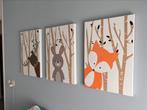 Serie handgeschilderde werken voor babykamer, Antiek en Kunst, Kunst | Schilderijen | Abstract, Ophalen