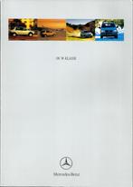 Brochure Mercedes M Klasse 1999, Ophalen of Verzenden, Gelezen, Mercedes