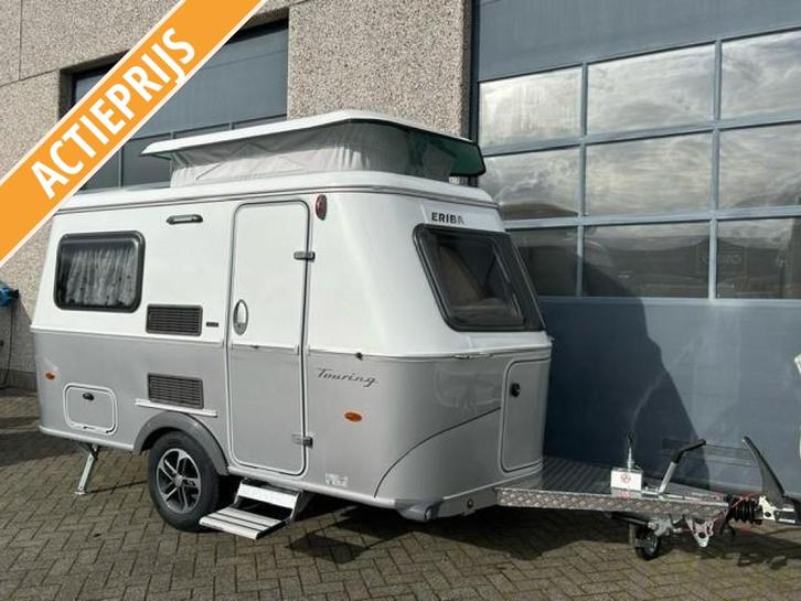 Eriba Touring Familia 320, Caravans en Kamperen, Caravans, Bedrijf, tot en met 3, Overige, Eriba, 2 aparte bedden, Overige typen