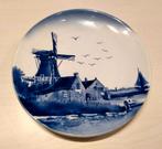 Twee antieke Delfts blauwe borden, Ophalen of Verzenden