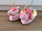 Eenhoorn sloffen / pantoffels roze maat 30, Ophalen of Verzenden, Zo goed als nieuw, Meisje, Overige typen