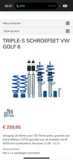 Golf 6 schokbrekers, Auto diversen, Tuning en Styling, Ophalen of Verzenden