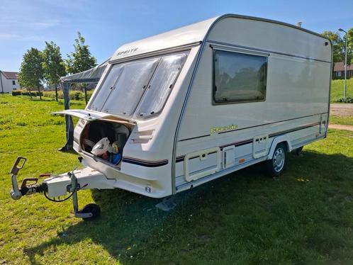 Caravan, Caravans en Kamperen, Caravans, Particulier, tot en met 4, Treinzit, Magnetron, Ophalen