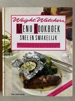 Weight watchers Menu kookboek snel en makkelijk, Boeken, Ophalen of Verzenden, Zo goed als nieuw