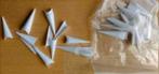 Extreme stiletto wit french tips x100 incl verzend, Wit, Nieuw, Ophalen of Verzenden, Handen en Nagels