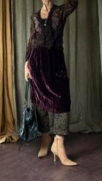 Zijde fluweel rok vib it 40 36  aubergine archive sale, Kleding | Dames, Rokken, Paars, Ophalen of Verzenden, Zo goed als nieuw