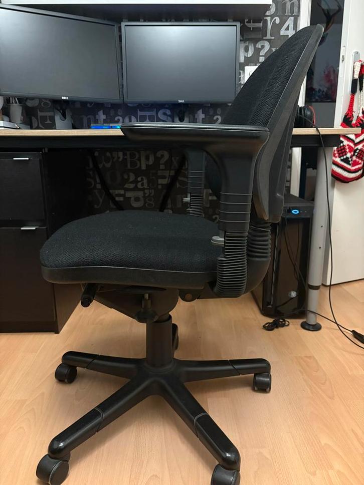 BMA Ergonomische Bureaustoel, Huis en Inrichting, Bureaustoelen, Gebruikt, Bureaustoel, Zwart, Ergonomisch, Ophalen