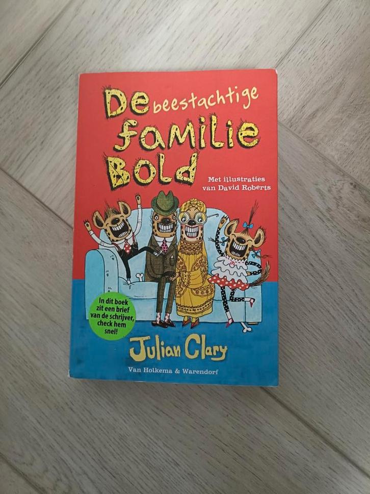 Julian Clary - De beestachtige familie Bold, Boeken, Kinderboeken | Jeugd | onder 10 jaar, Zo goed als nieuw, Fictie algemeen