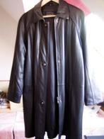 Elegante zwarte jas met lange mouwen, Verzenden, Zo goed als nieuw, Maat 38/40 (M), Zwart