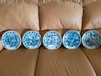 5 Delfts Blauwe Borden - Ambachten, Ophalen
