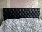 Achterwand van een bed, Ophalen, Zo goed als nieuw, Tweepersoons, Zwart