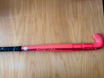 Hockeystick volwassenen Roze Brabo Tribute 03 carbon beschikbaar voor biedingen