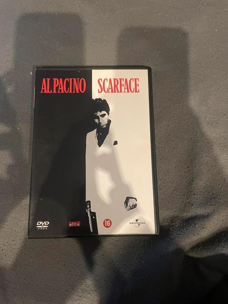Scarface 1983 dvd, Cd's en Dvd's, Dvd's | Horror, Zo goed als nieuw, Overige genres, Vanaf 16 jaar, Ophalen of Verzenden