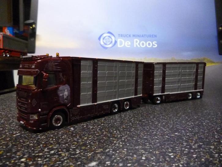 WSI Scania S highline veecombi Joachim Nisch, Hobby en Vrije tijd, Modelauto's | 1:50, Nieuw, Bus of Vrachtwagen, Wsi, Ophalen of Verzenden