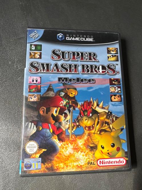 Super Smash Bros. Melee - GameCube, Spelcomputers en Games, Games | Nintendo GameCube, Gebruikt, Vechten, 3 spelers of meer, Vanaf 3 jaar